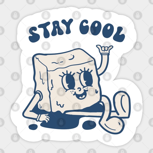 Stay cool Sticker by vitoria